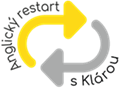 Logo projektu Anglický restart – online lekce a kurzy angličtiny